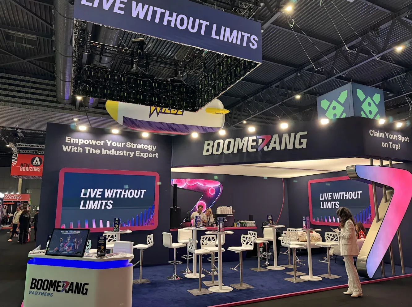 BOOMERANG Partners at iGB Affiliates 2025 — Most Interactive Stand of the Season