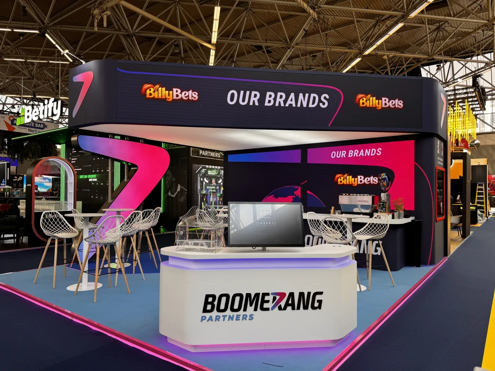 BOOMERANG Partners at iGB Live 2024 — New Client, Full Production Launch