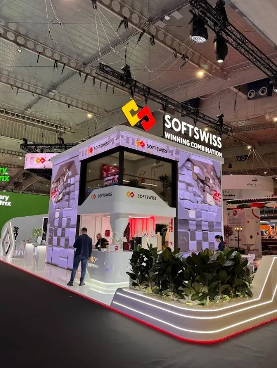 SOFTSWISS at ICE Barcelona 2025 — Full AV Production at the Industry's Flagship Show